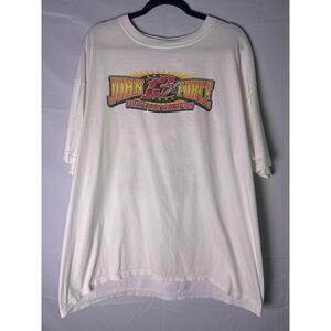 Anvil John Force 13x Champ Refuse to Lose! White T-shirt Men's Size 2X